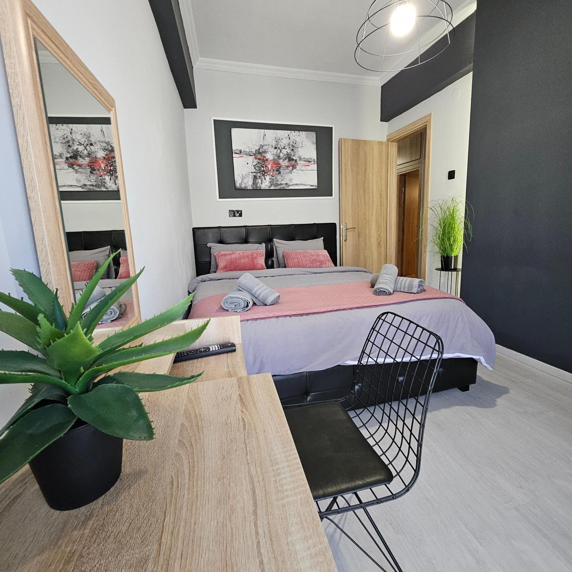 Central 3 Modern Apartment With Free Parking Serres Exterior foto