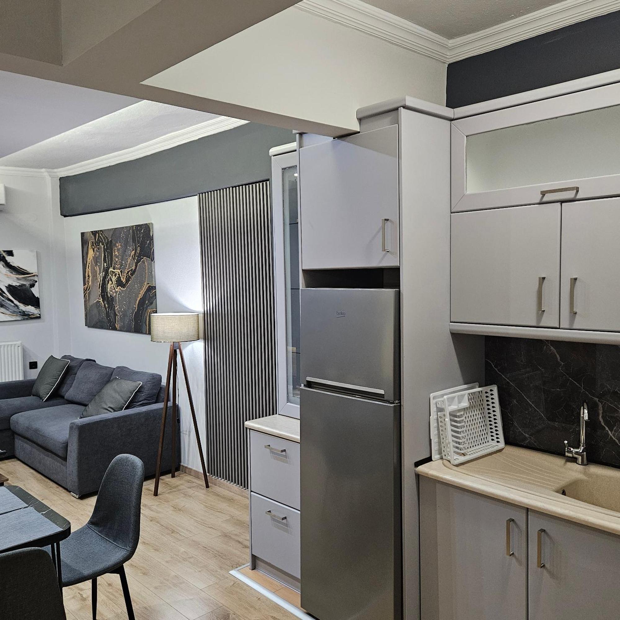 Central 3 Modern Apartment With Free Parking Serres Exterior foto