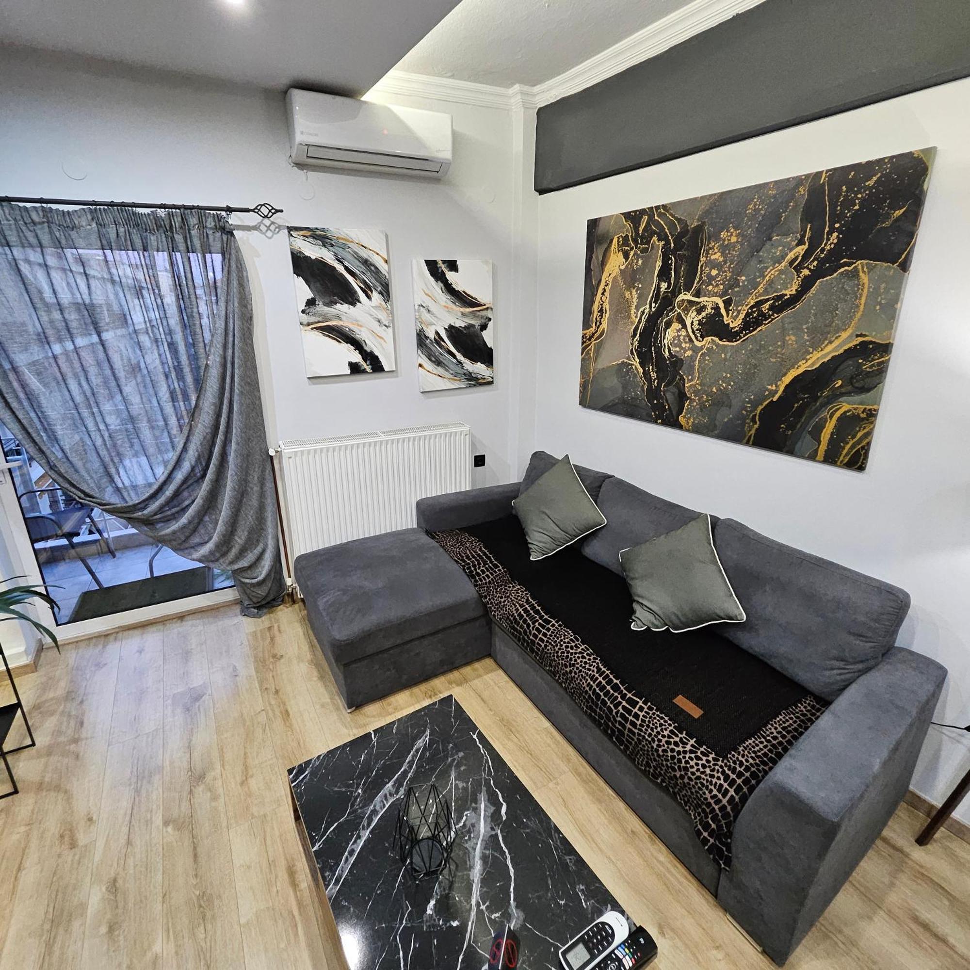 Central 3 Modern Apartment With Free Parking Serres Exterior foto